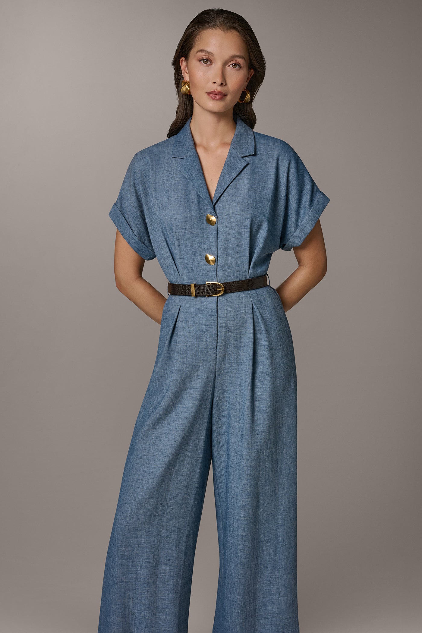Donna Karan | SUITING JUMPSUIT