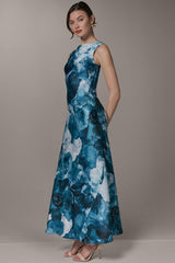 Donna Karan | SLEEVELESS TRUMPET GOWN