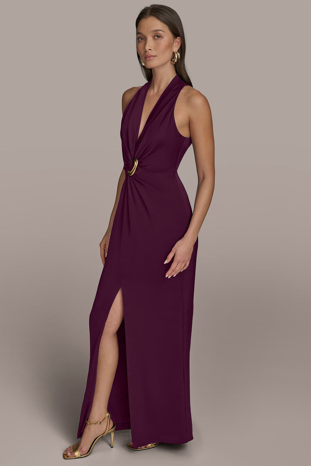 Donna Karan | VNECK GOWN