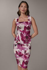Donna Karan | SLEEVELESS MIDI SHEATH DRESS