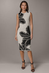Donna Karan | SLEEVELESS MIDI SWEATER DRESS