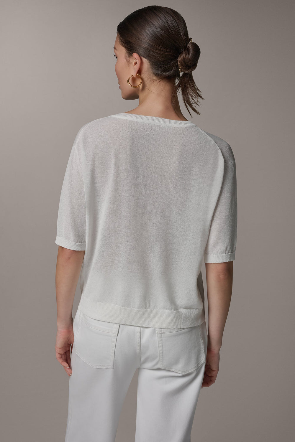 Donna Karan | ELBOW SLEEVE SWEATER