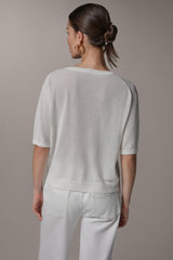 Donna Karan | ELBOW SLEEVE SWEATER