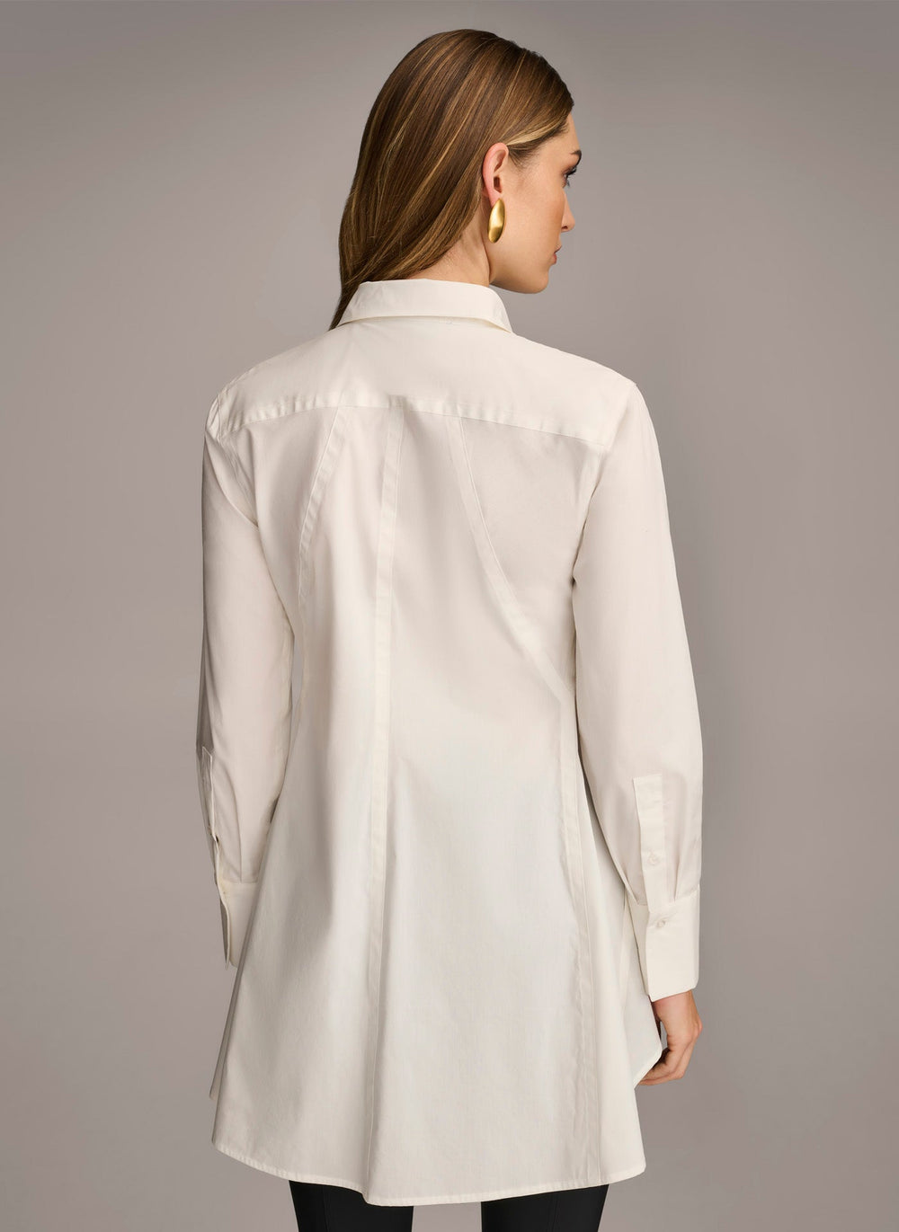 Donna Karan | LONG SLEEVE A-LINE TUNIC