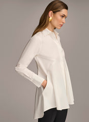 Donna Karan | LONG SLEEVE A-LINE TUNIC