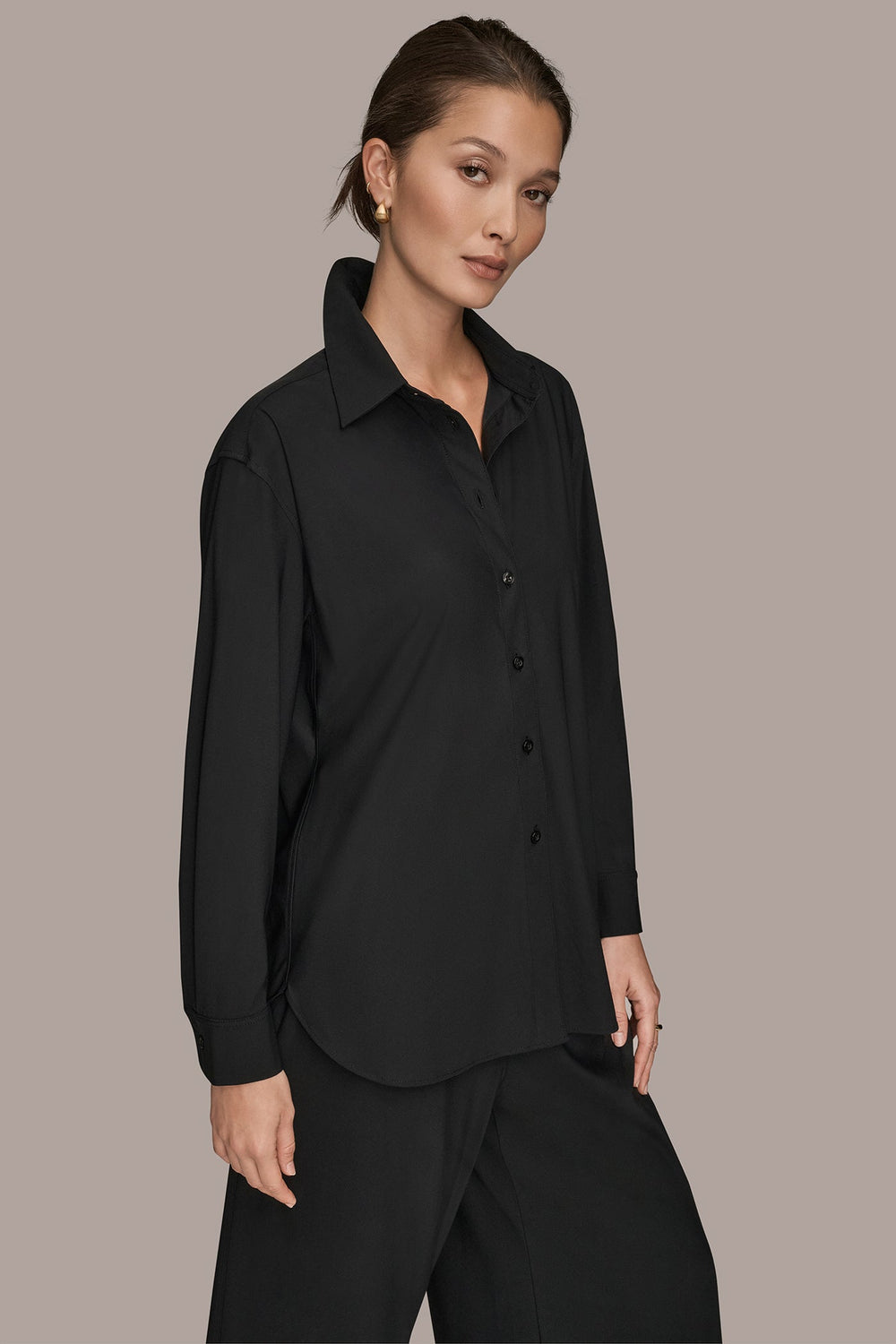 Donna Karan | THE MODERN TRAVEL BUTTON-DOWN SHIRT