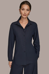 Donna Karan | THE MODERN TRAVEL BUTTON-DOWN SHIRT