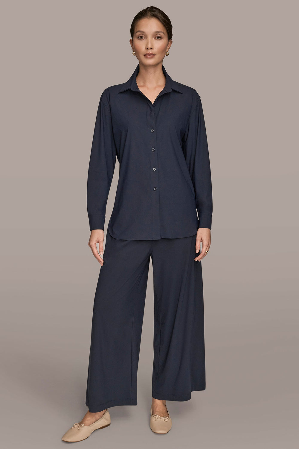 Donna Karan | THE MODERN TRAVEL BUTTON-DOWN SHIRT