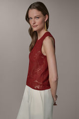 Donna Karan | CREW NECK TOP