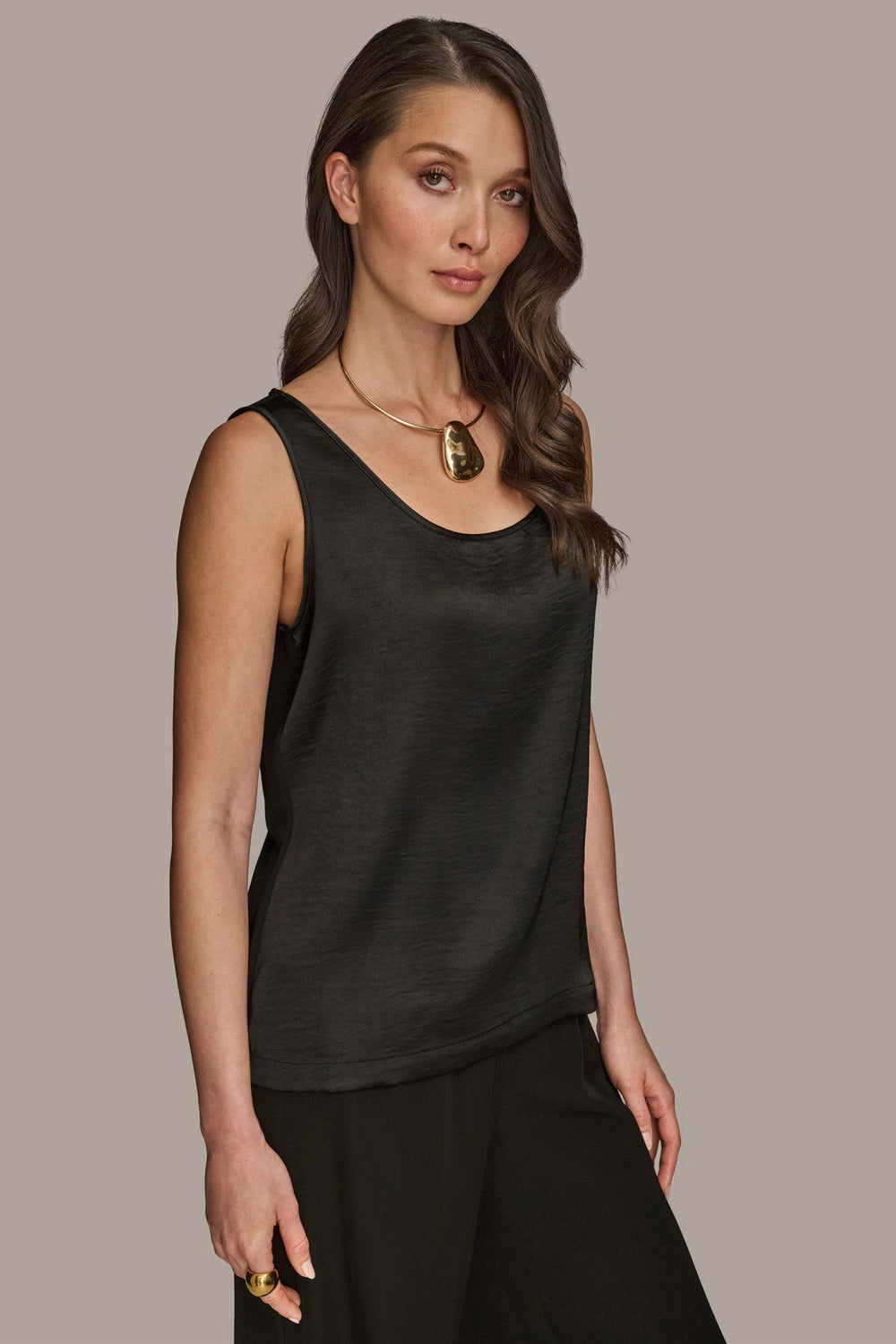 Donna Karan | SCOOP NECK SHELL