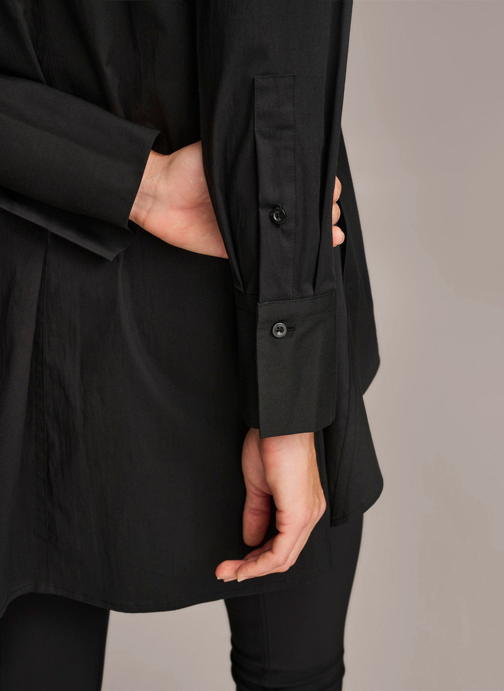 Donna Karan | LONG SLEEVE A-LINE TUNIC