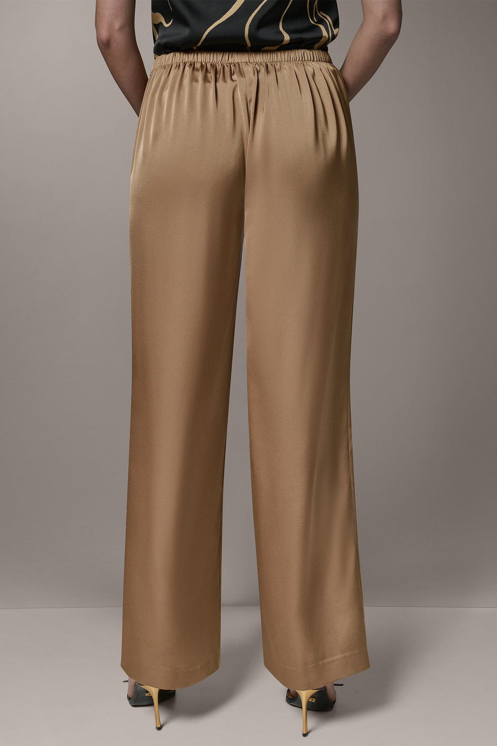 Donna Karan | EXTRA HIGH-RISE WIDE-LEG PANT