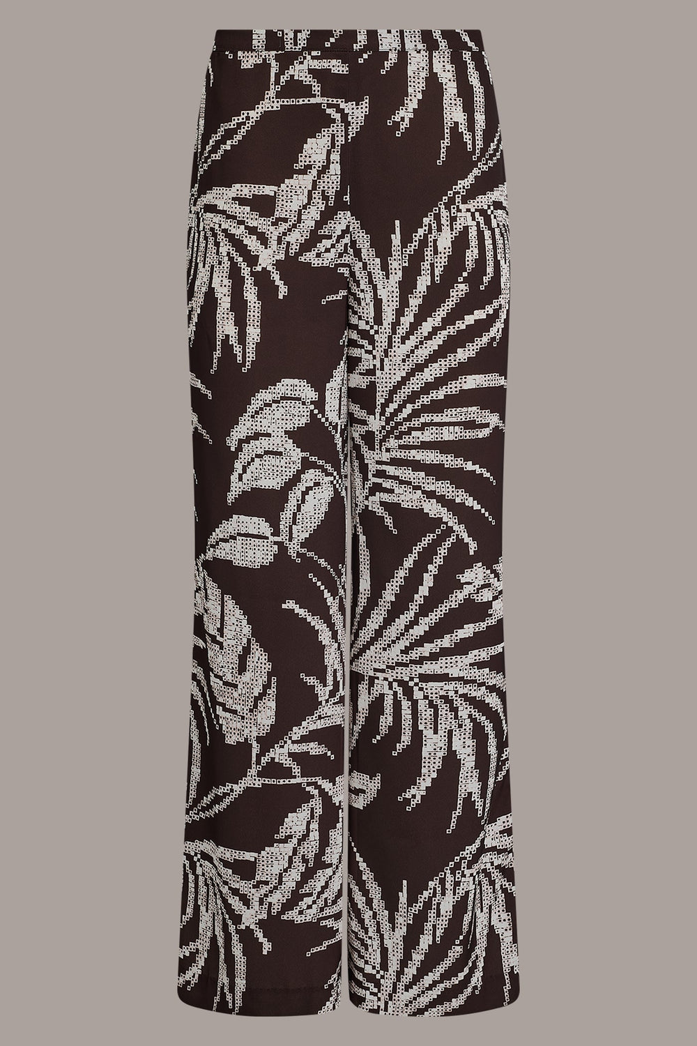 Donna Karan | HIGH-RISE PRINT WIDE-LEG PANT