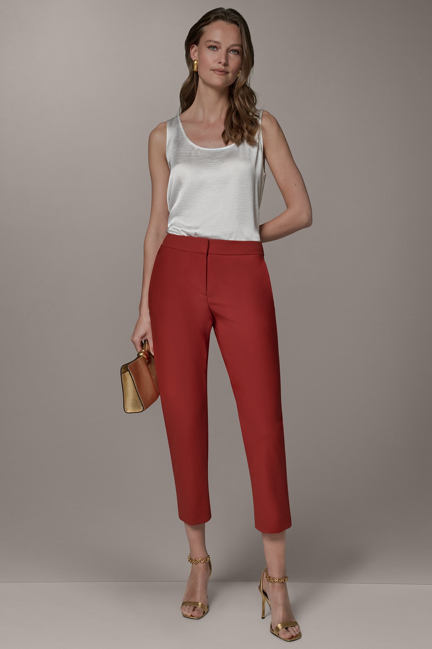 Donna Karan | SLIM LEG ANKLE PANT