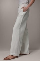 Donna Karan | MID-RISE STRAIGHT-LEG ANKLE PANT