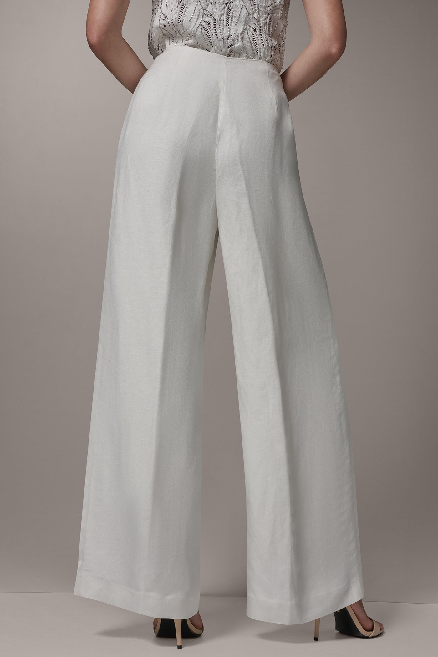 Donna Karan | HIGH-RISE WIDE-LEG PANT