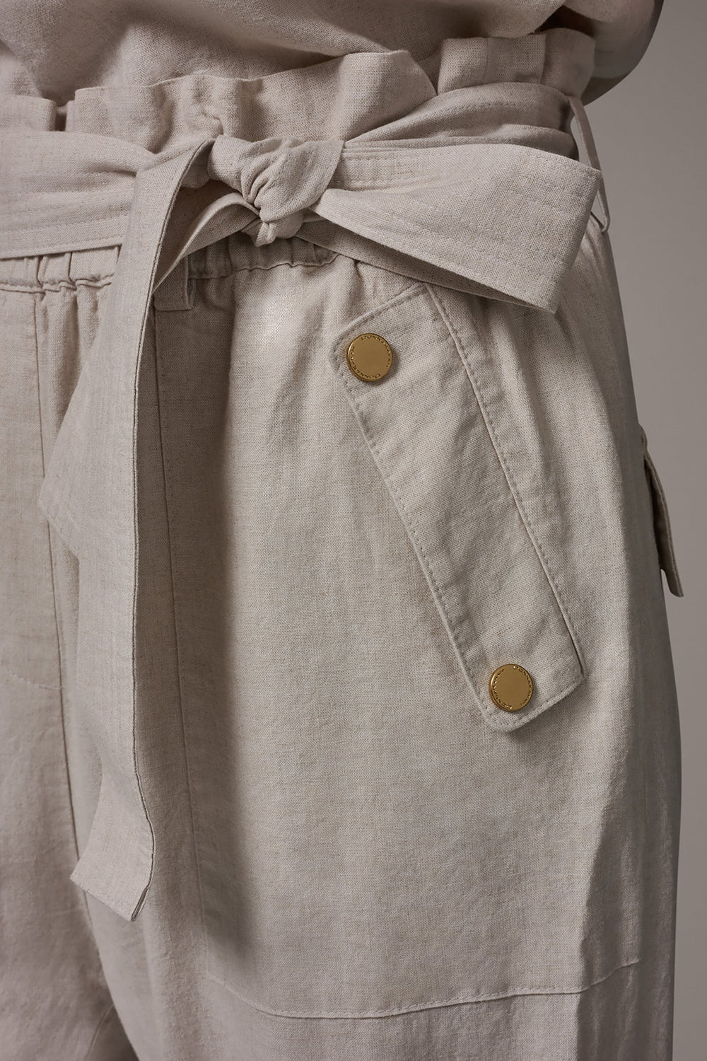 Donna Karan | RELAXED PAPERBAG ANKLE PANT