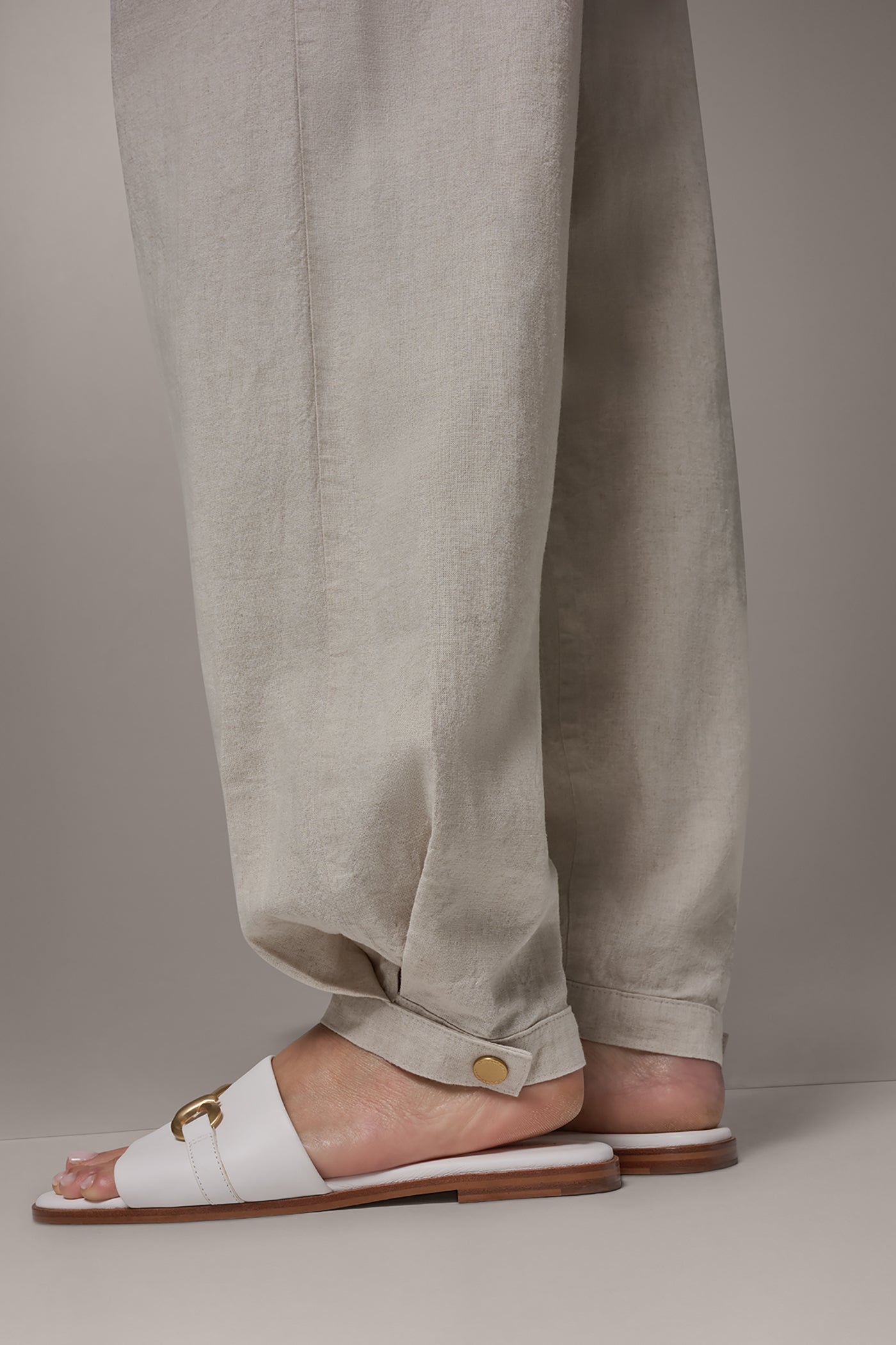 Donna Karan | RELAXED PAPERBAG ANKLE PANT
