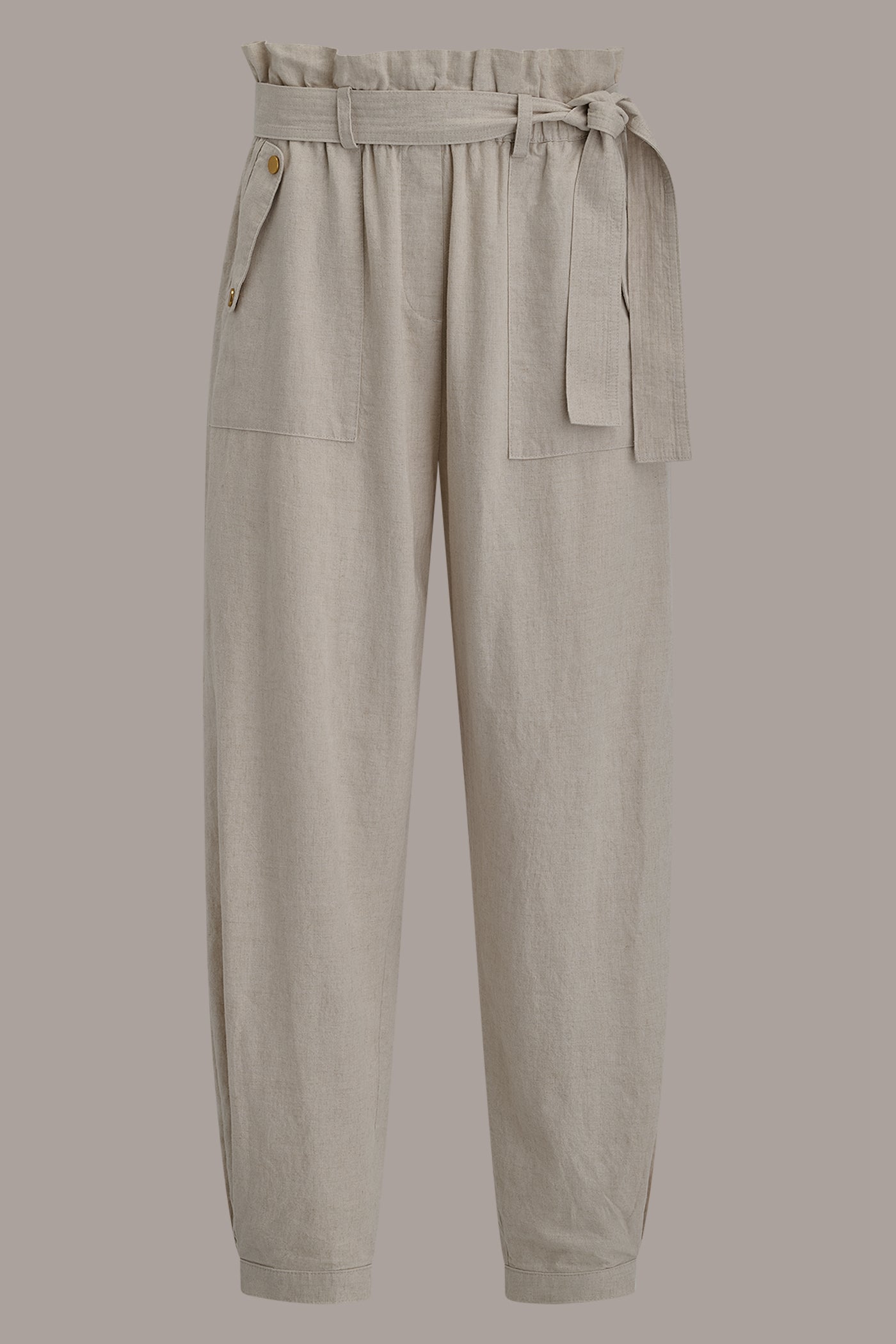 Donna Karan | RELAXED PAPERBAG ANKLE PANT