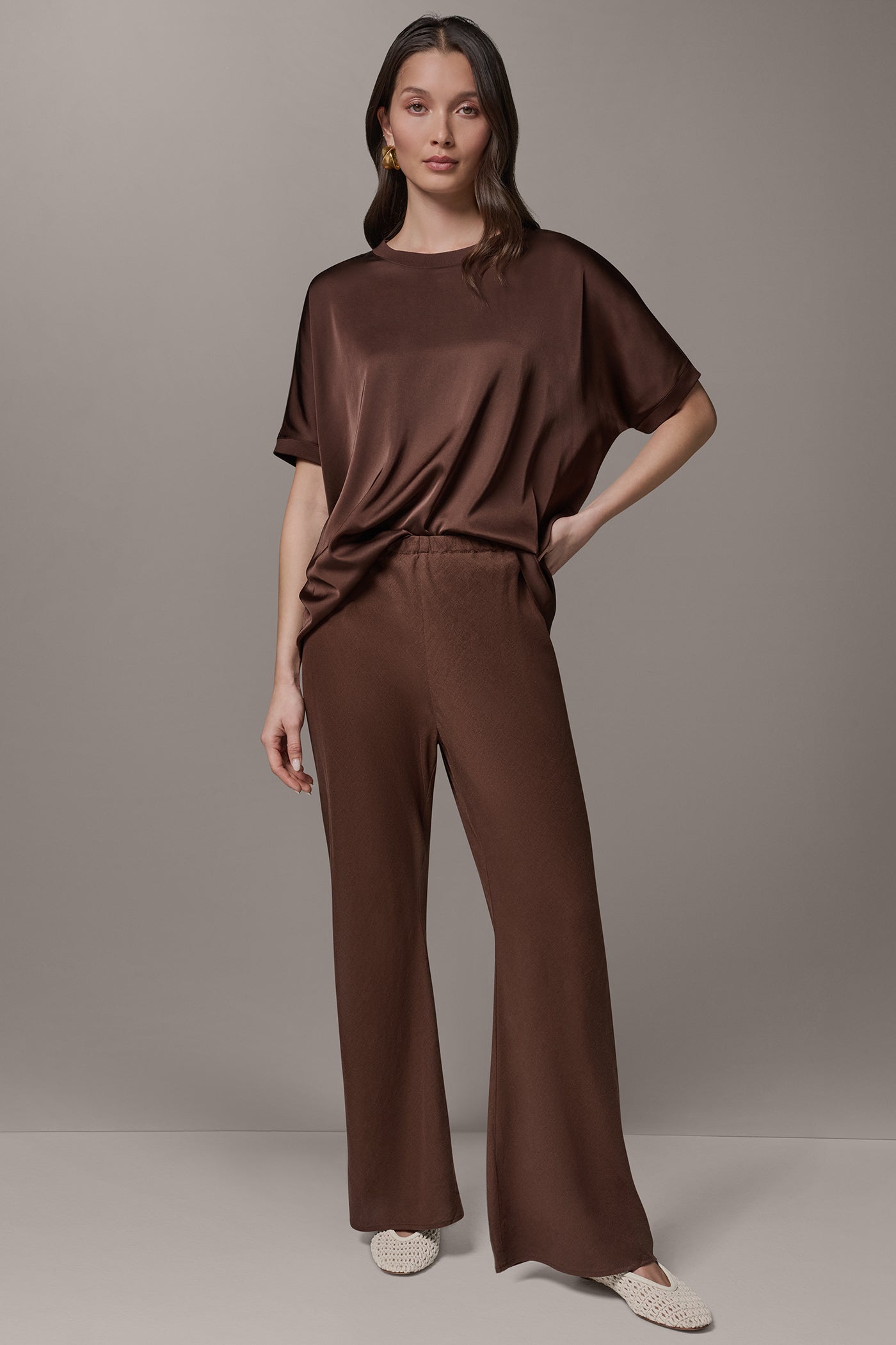 Donna Karan | MID-RISE RELAXED ANKLE PANT