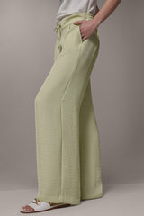 Donna Karan | EXTRA HIGH-RISE WIDE-LEG PULL-ON PANT