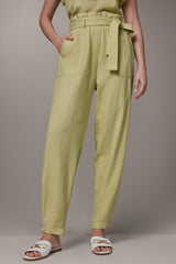 Donna Karan | RELAXED PAPERBAG ANKLE PANT