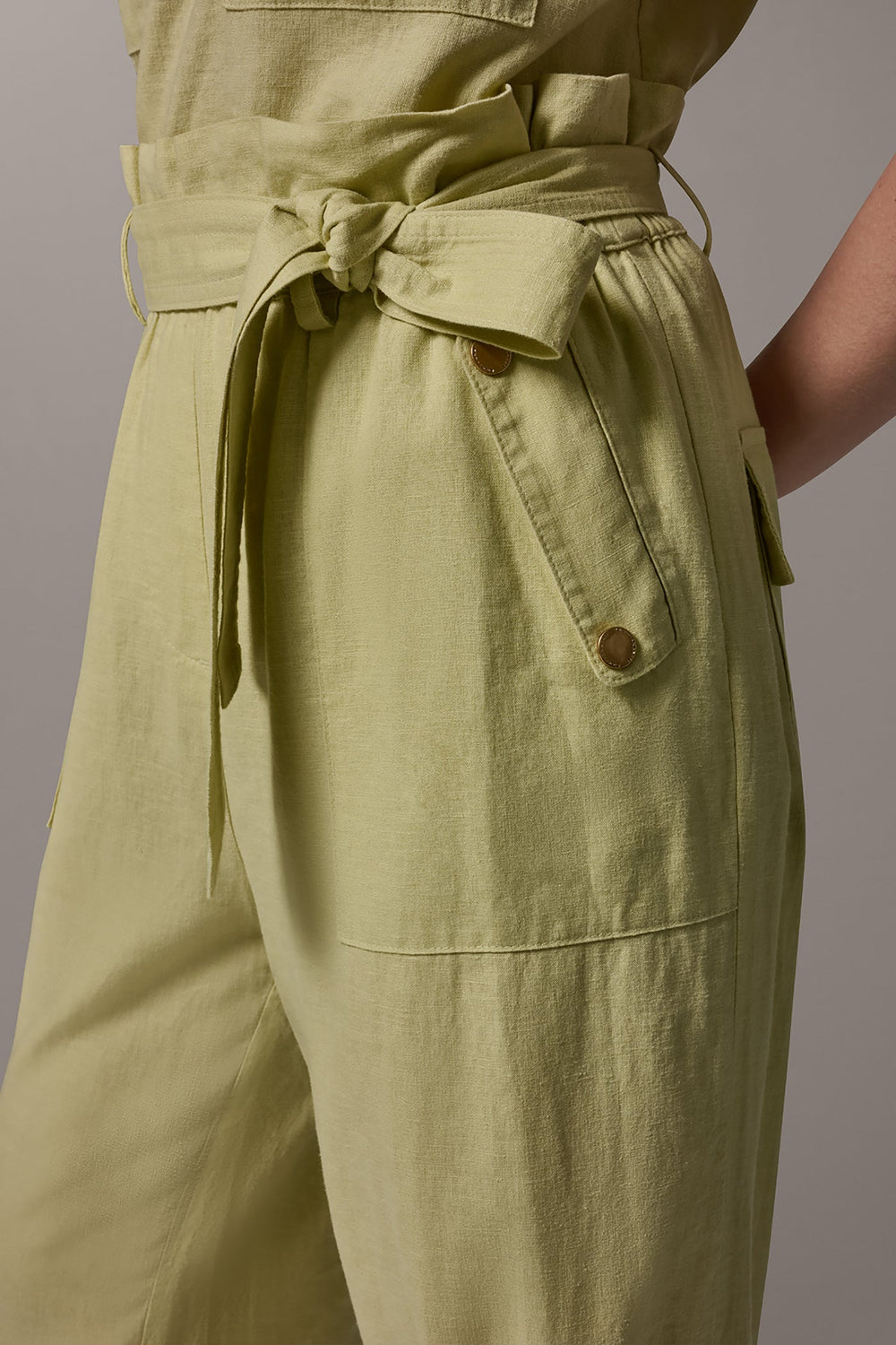 Donna Karan | RELAXED PAPERBAG ANKLE PANT