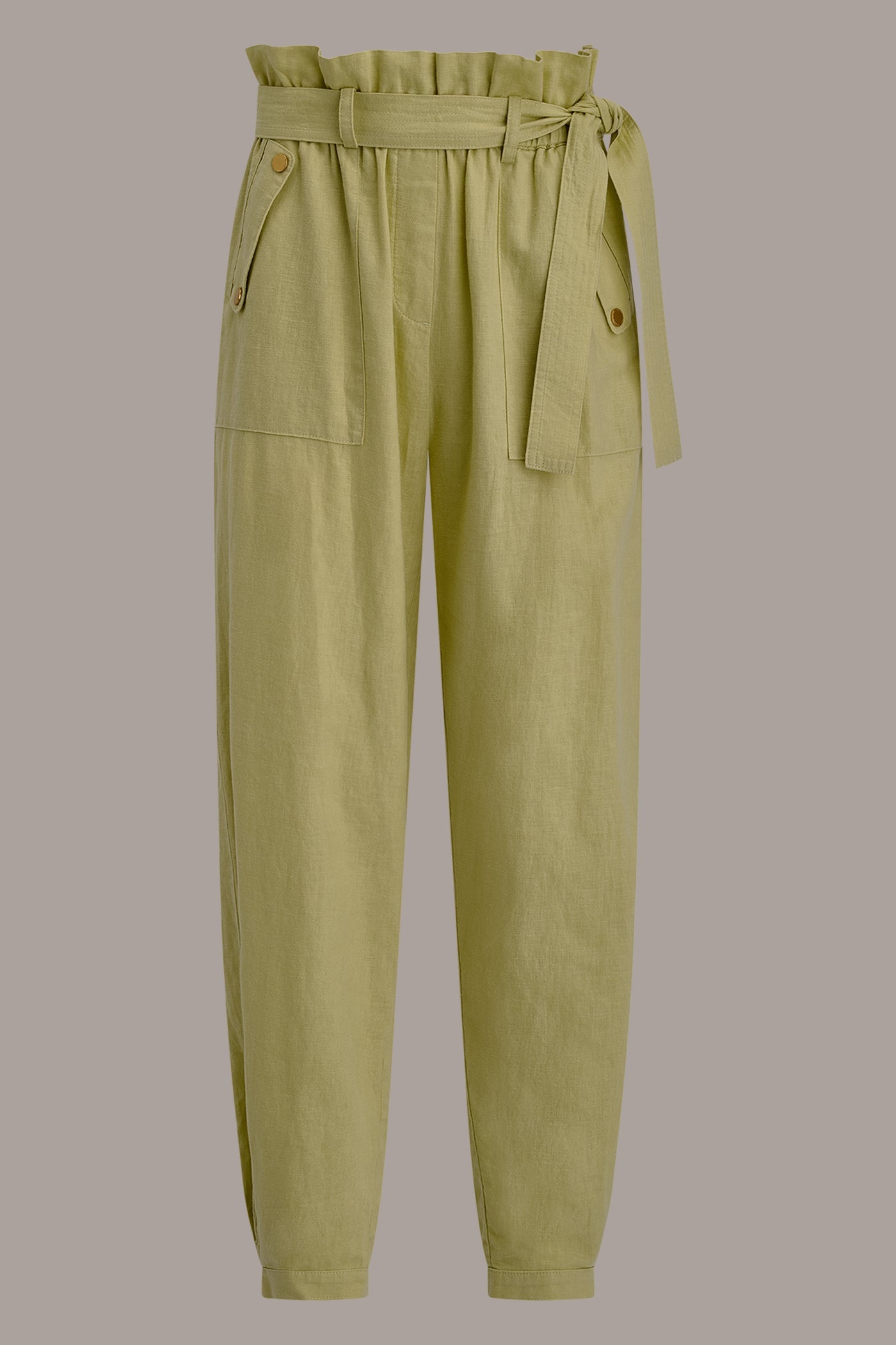 Donna Karan | RELAXED PAPERBAG ANKLE PANT
