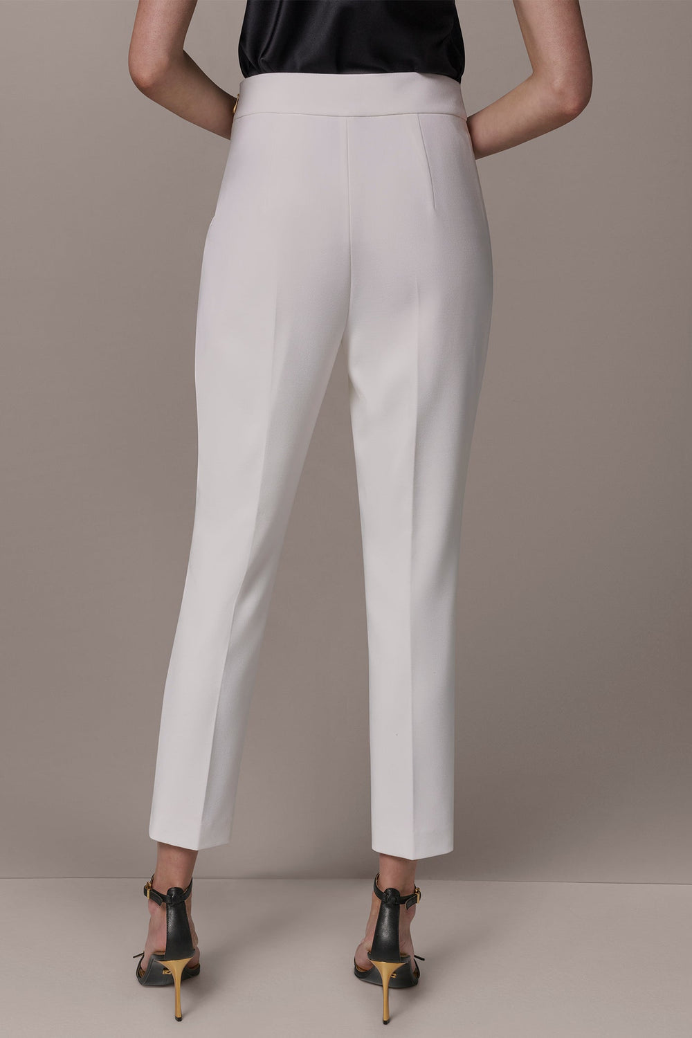 Donna Karan | EXTRA HIGH-RISE STRAIGHT ANKLE PANT