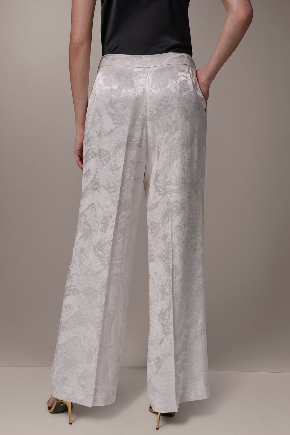 Donna Karan | EXTRA HIGH-RISE WIDE-LEG SUIT PANT