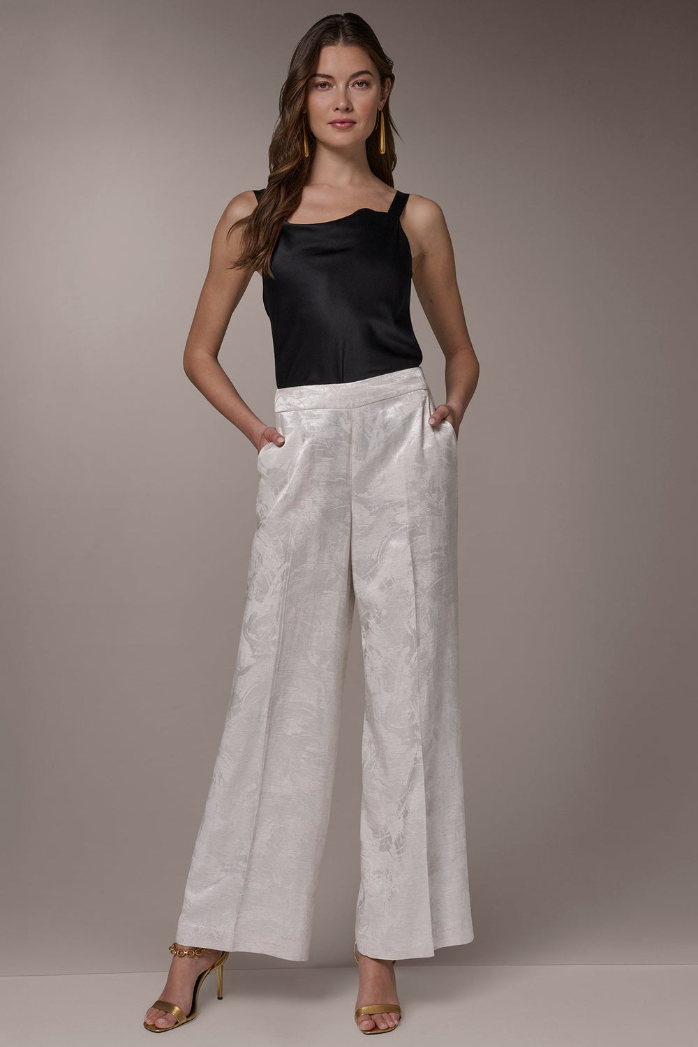 Donna Karan | EXTRA HIGH-RISE WIDE-LEG SUIT PANT