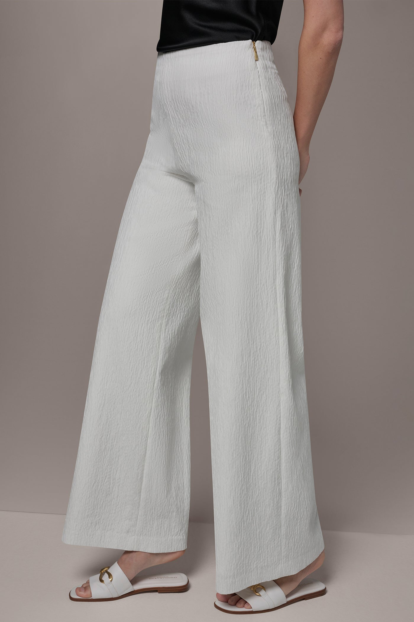 Donna Karan | EXTRA HIGH-RISE WIDE-LEG SUIT PANT