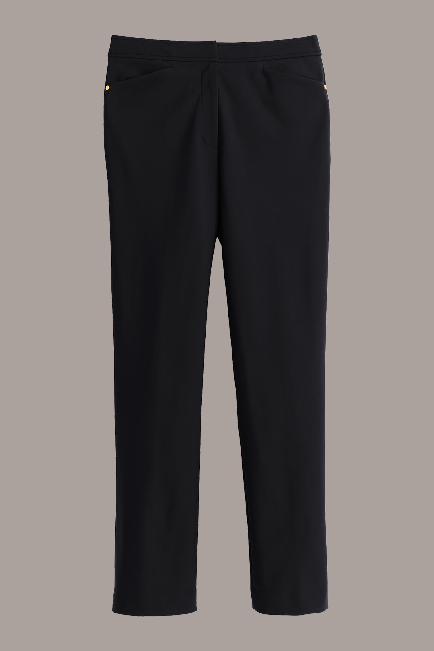 Donna Karan | FLAT FRONT STRAIGHT PANT