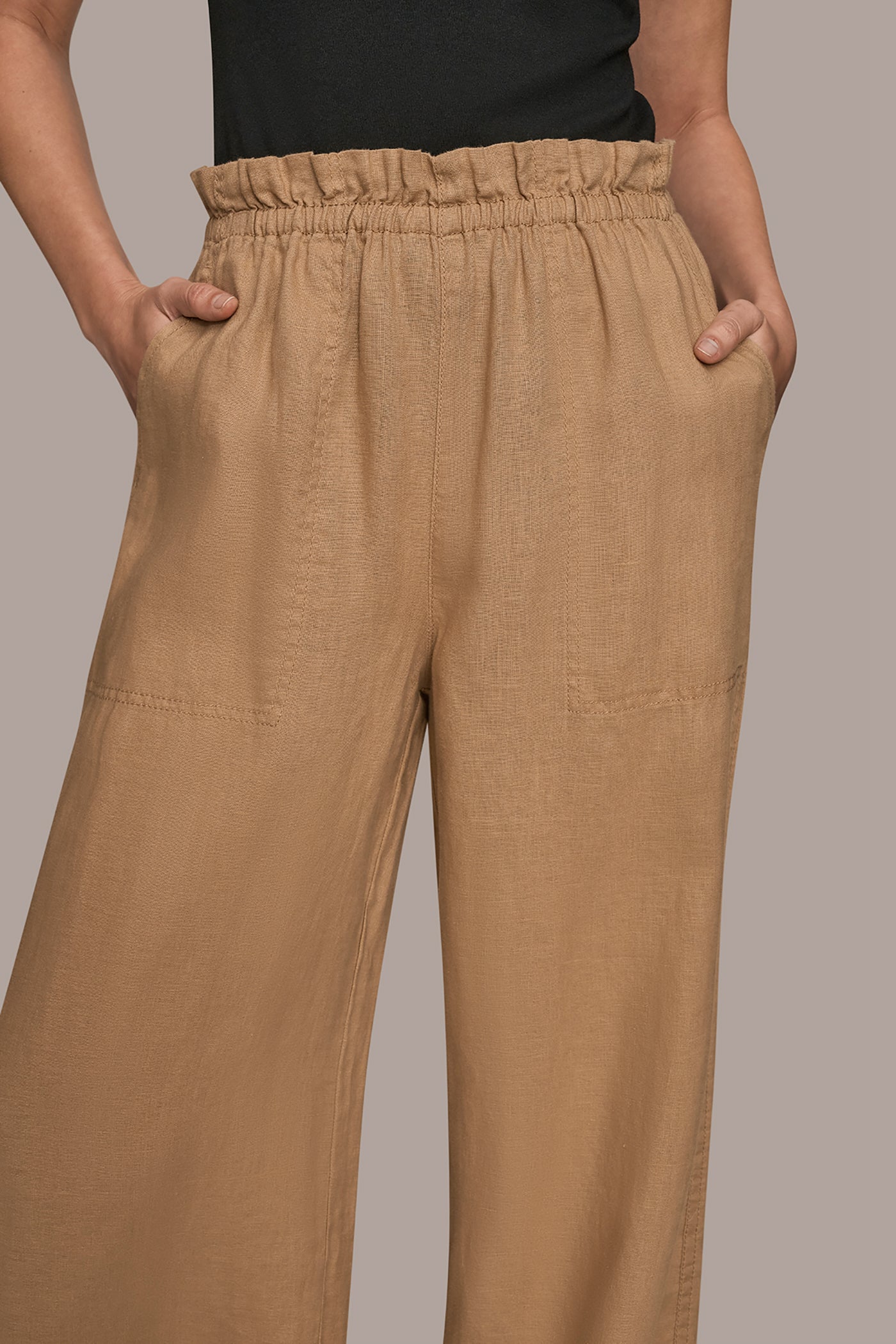Donna Karan | HIGH-RISE PAPERBAG PANT