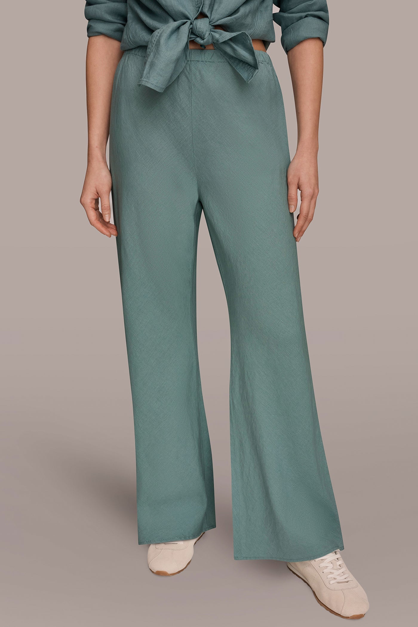 Donna Karan | MID-RISE RELAXED ANKLE PANT
