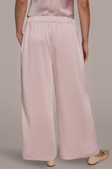 Donna Karan | SATIN MID-RISE RELAXED PANT