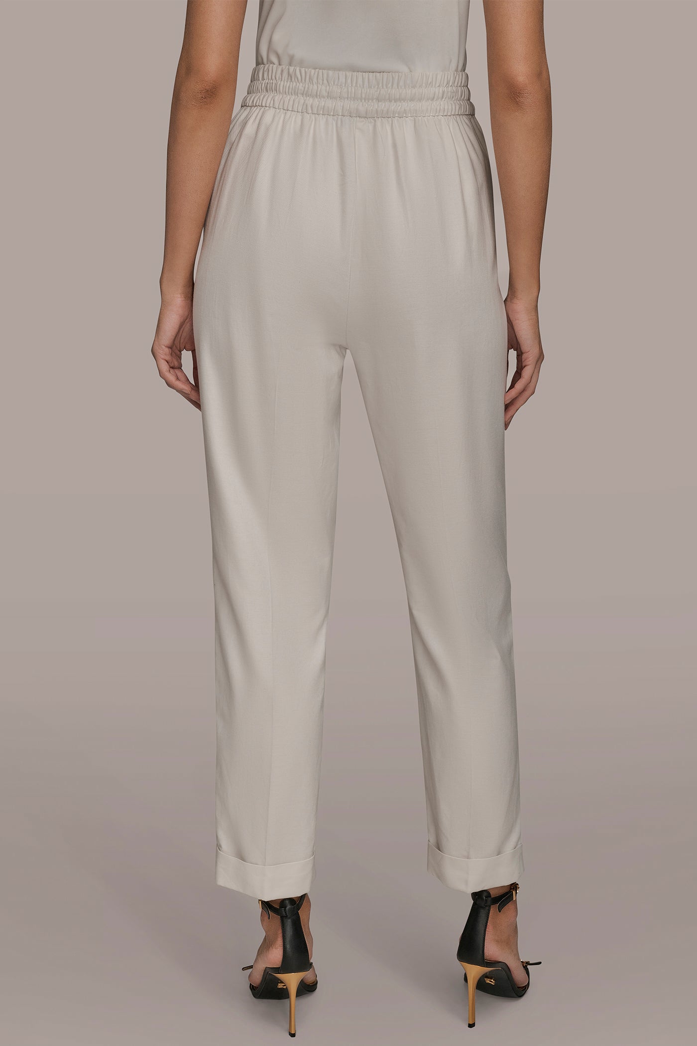 Donna Karan | DRAWSTRING CUFFED PANT