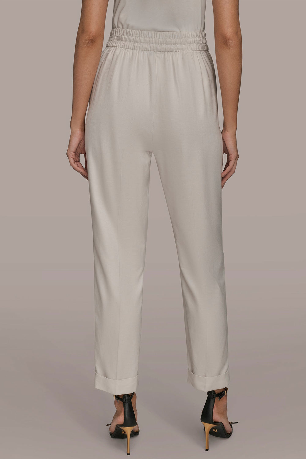Donna Karan | DRAWSTRING CUFFED PANT