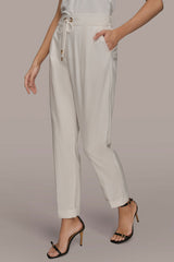 Donna Karan | DRAWSTRING CUFFED PANT