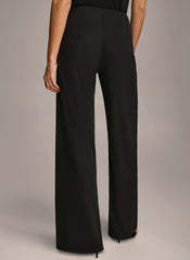 Donna Karan | WIDE LEG FLAT FRONT PANT
