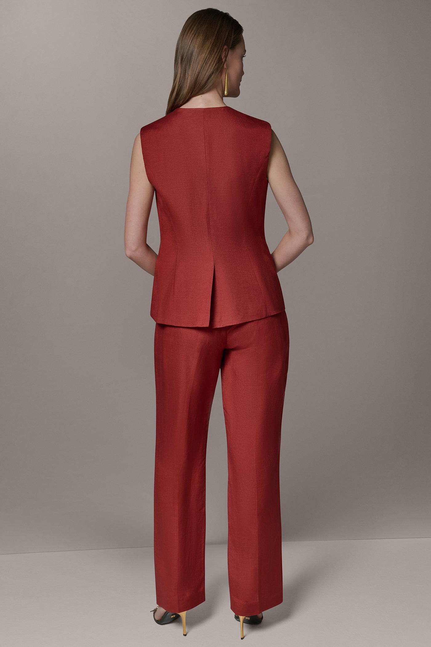 Donna Karan | COLLARLESS VEST
