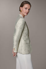 Donna Karan | FLORAL SUIT BLAZER