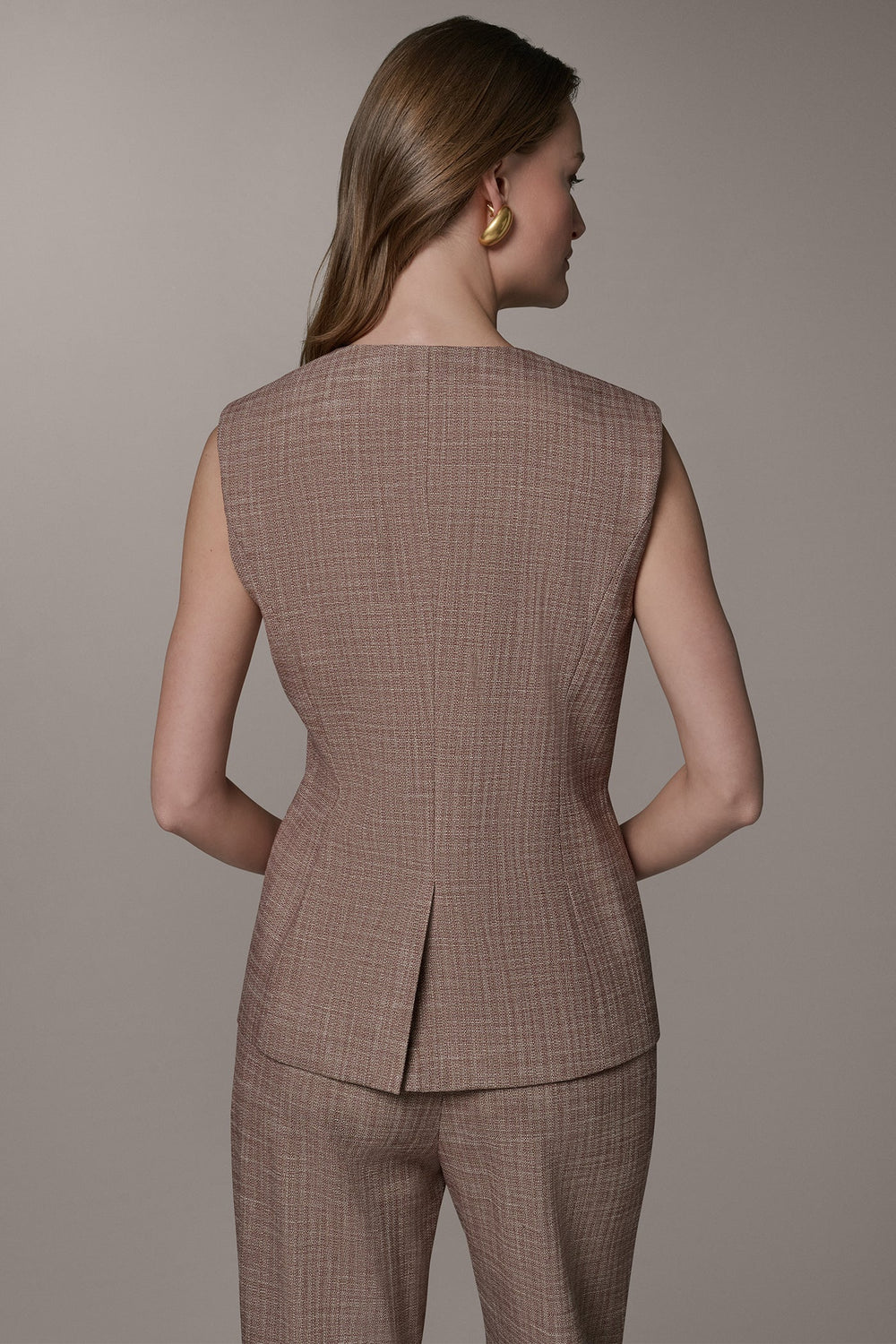 Donna Karan | SLEEVELESS SUIT VEST