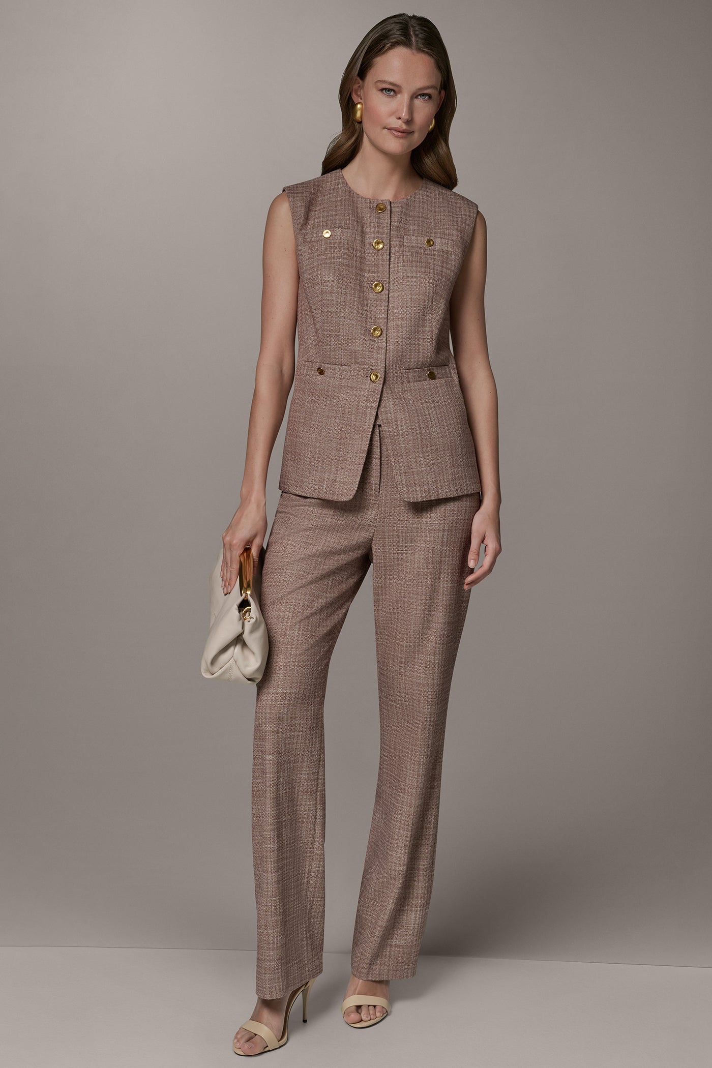 Donna Karan | SLEEVELESS SUIT VEST