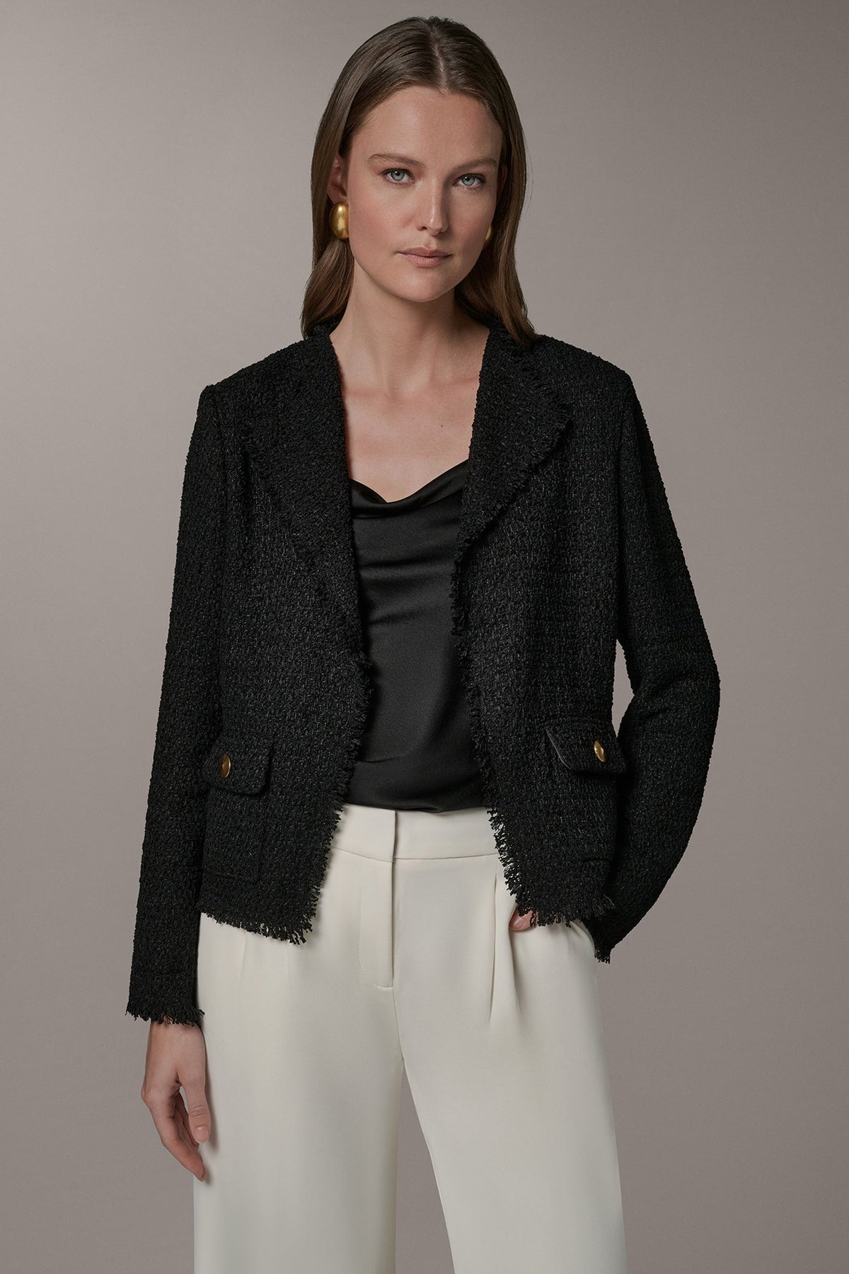 Donna Karan | LONG SLEEVE SUIT JACKET