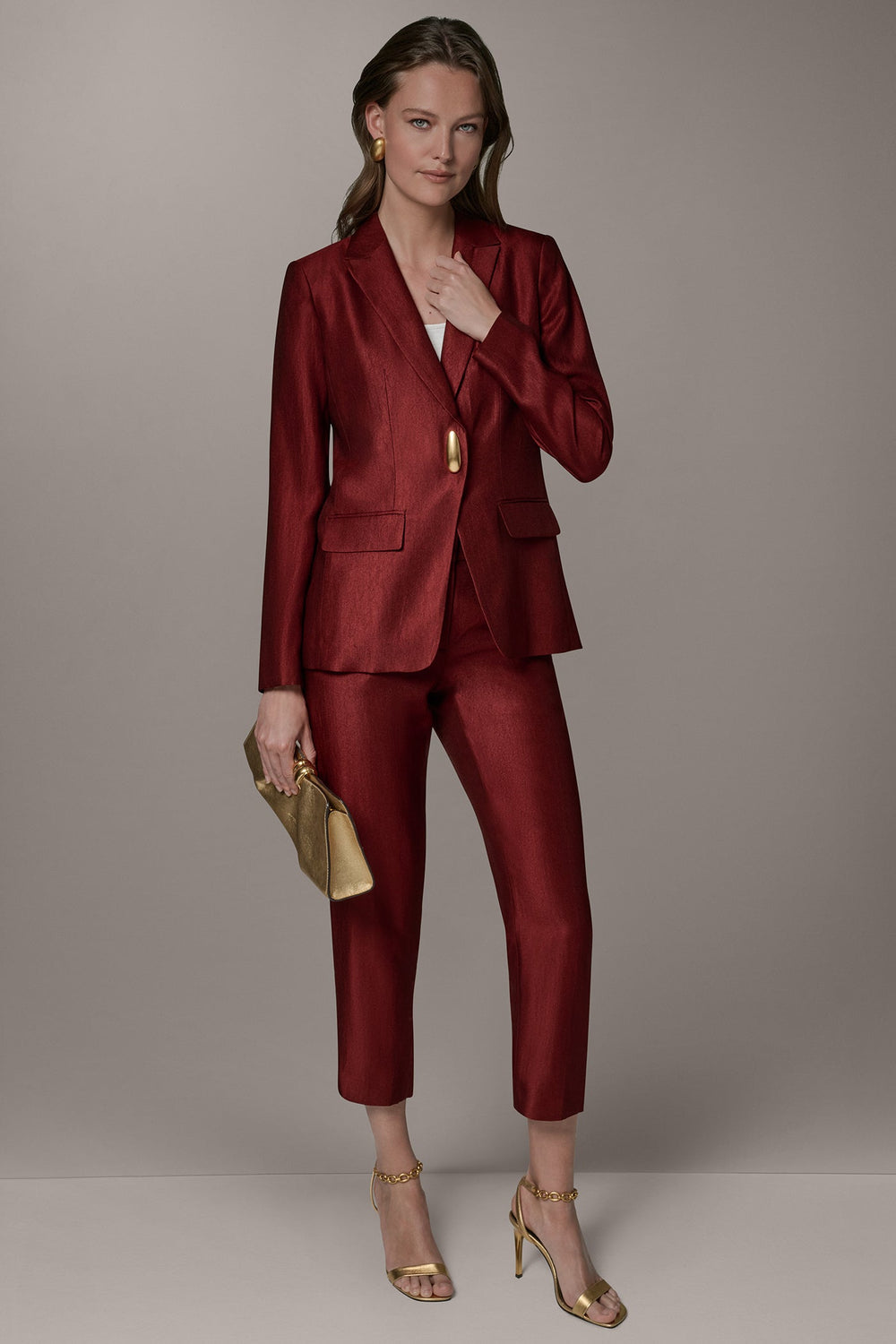 Donna Karan | ONE-BUTTON JACKET