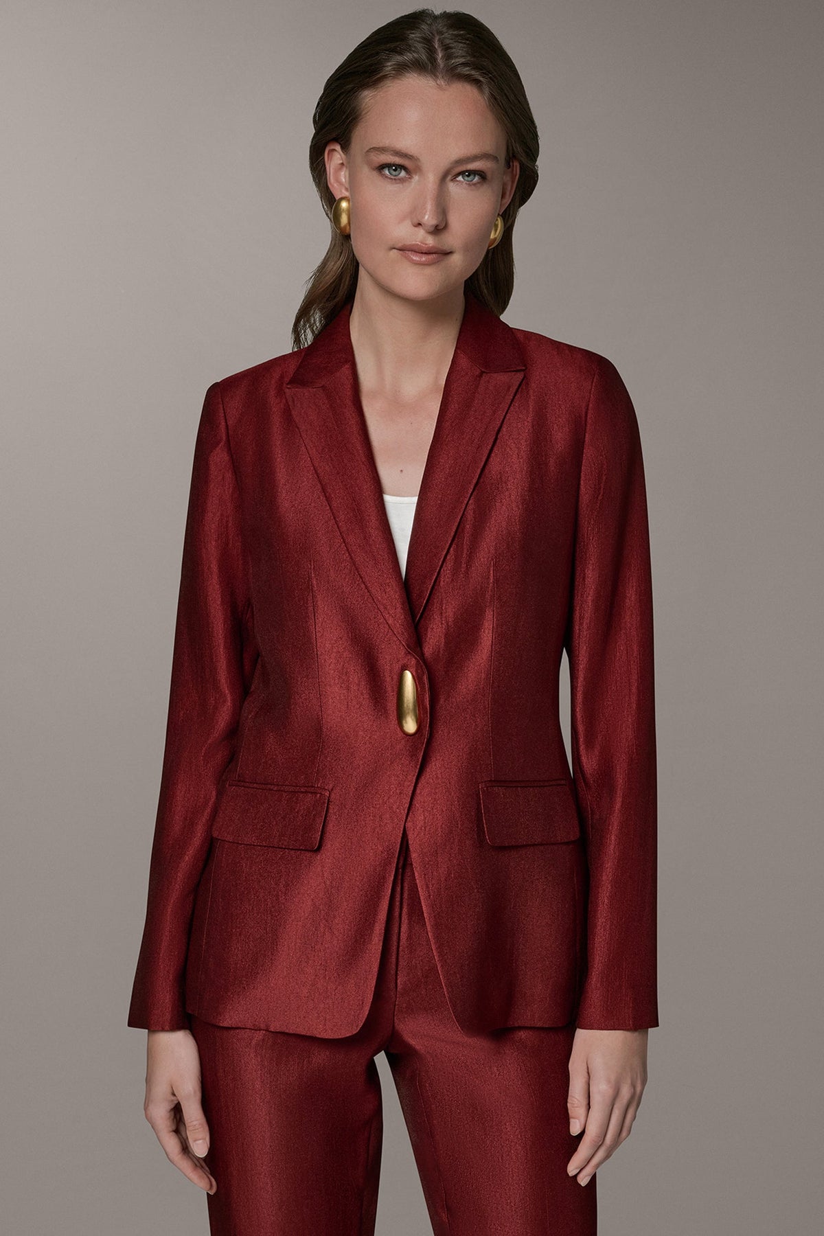 Donna Karan | ONE-BUTTON JACKET