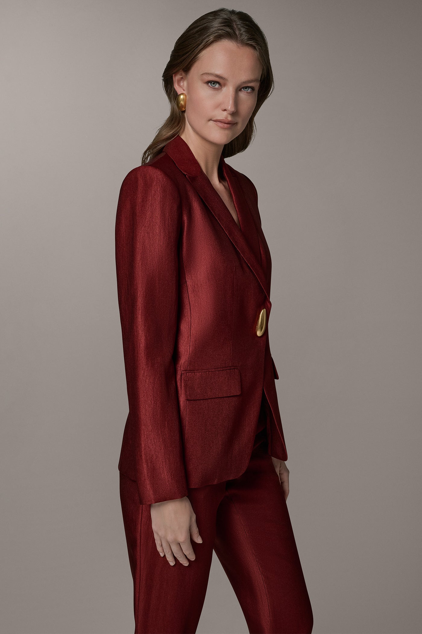 Donna Karan | ONE-BUTTON JACKET