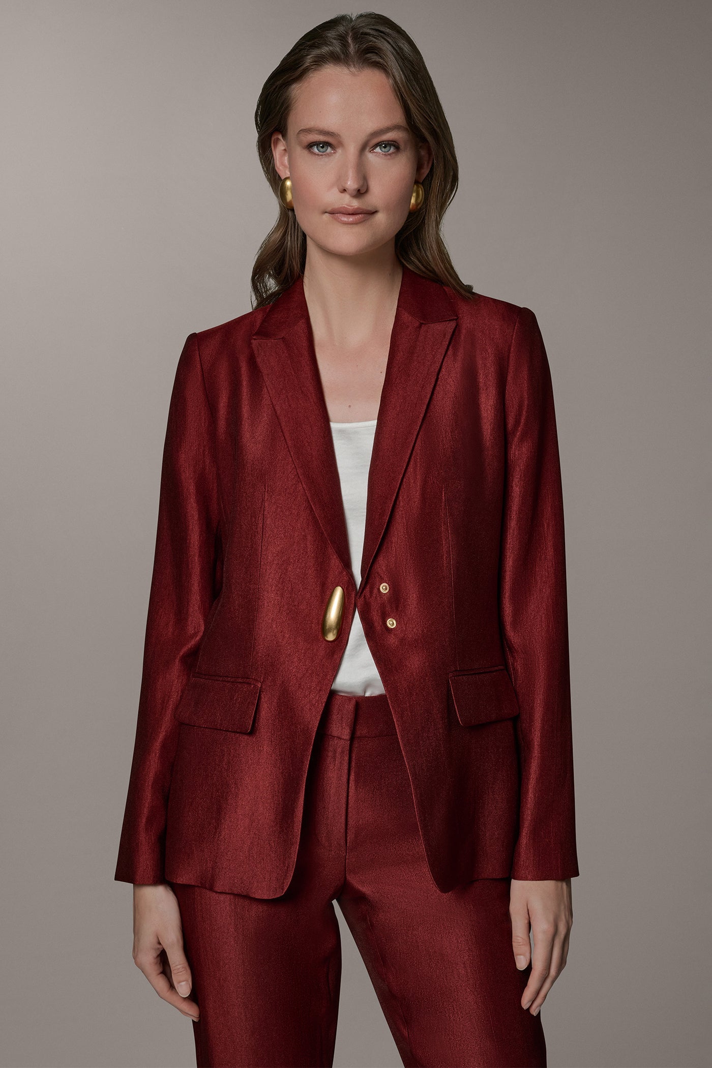 Donna Karan | ONE-BUTTON JACKET