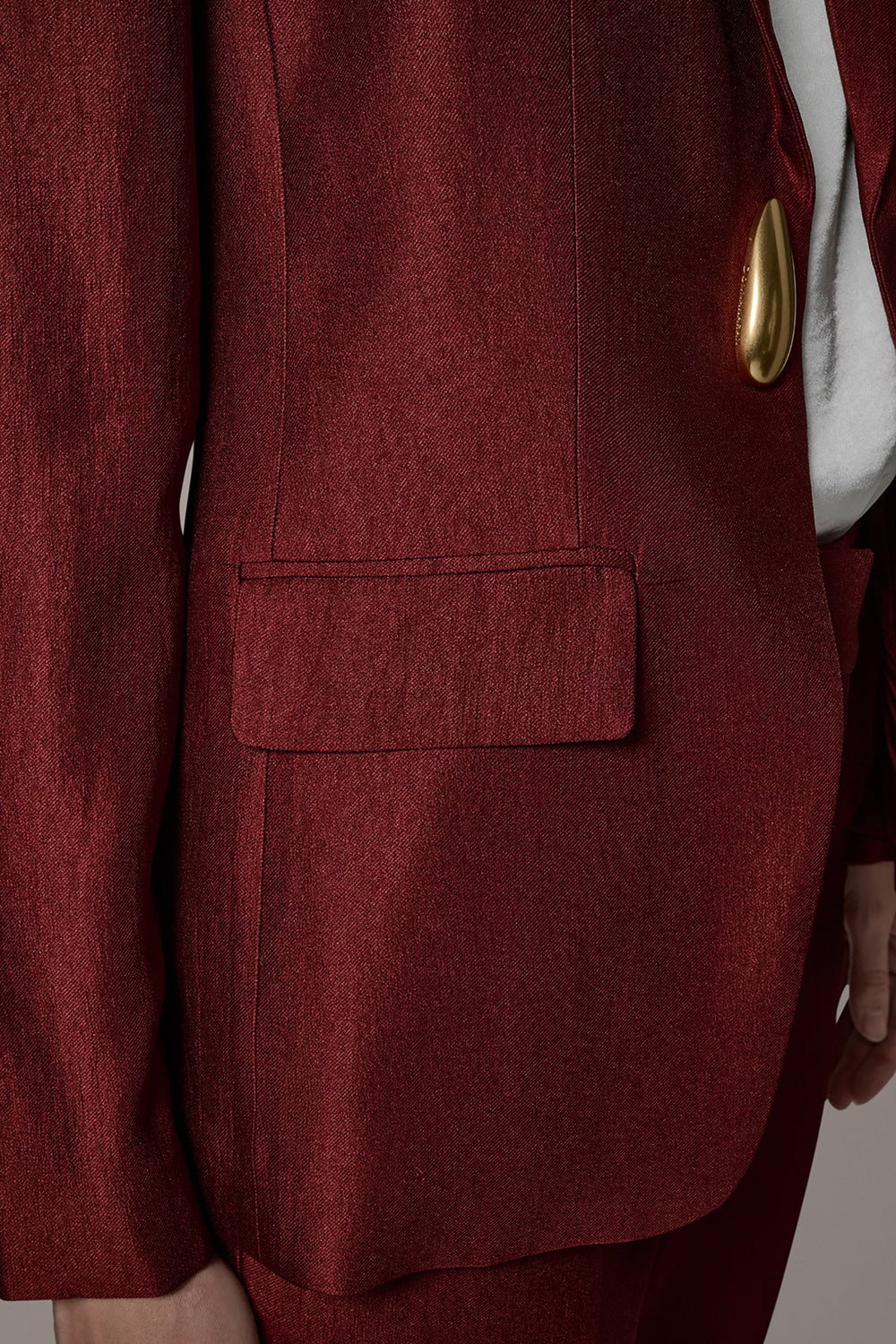 Donna Karan | ONE-BUTTON JACKET